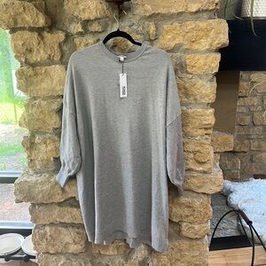 BB DAKOTA by Steve Madden•NWT•Grey Sweater Dress